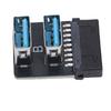 USB 3.0 Frontpanel-Adapter 19P 20P auf zwei Typ-A-Header 90-Grad-Konverter für Motherboard PH724A