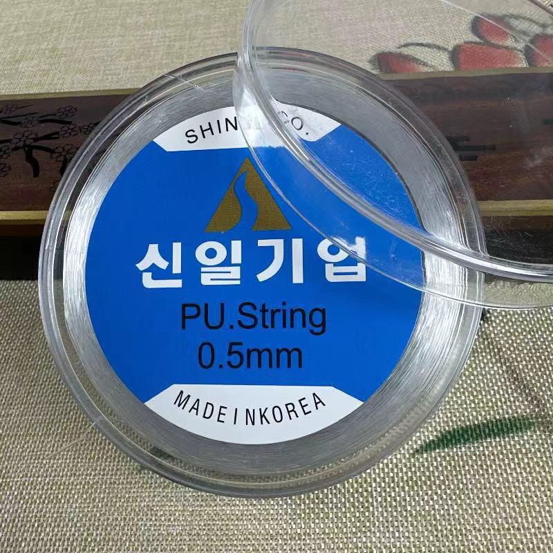 Korean Original High-Quality Transparent Elastic Crystal Beading Thread for DIY Bracelets and Jewelry