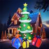 Inflatable Toy Christmas Gift Tree Christmas Inflatable Model Luminous Inflatable Model Christmas Atmosphere Decor Model