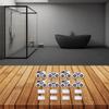 8PCS Shower Door Rollers Replacement Set for Smooth Sliding Action Top & Bottom Pulleys for Various Shower Designs