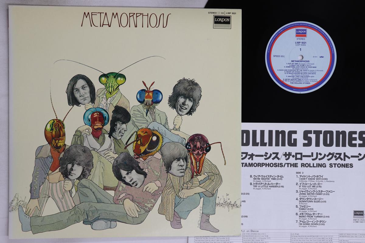 

LP Record ROLLING STONES - Metamorphosis L18P1821 LONDON 1988 Japan Rock Used