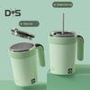 Automatischer Rührbecher 380ml Elektrischer Magnetrührer Edelstahl Kaffeetasse LED-Anzeige Isolierter Reisebecher Milchshake-Maker