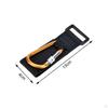 Heavy Duty Loop Tie Down Straps with Carabiner Bike Handlebar Automatic Locking Hook