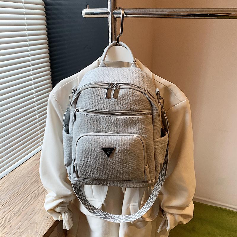 Casual Versatile Backpack Women's Trend Women's Bag Small Bag Lightweight Multipurpose Commuter Women's Small Backpack