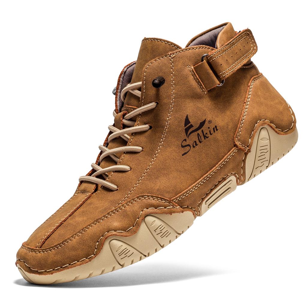 New popular men's shoes high-top cotton shoes men's casual shoes winter thickened shoes Martin boots men's