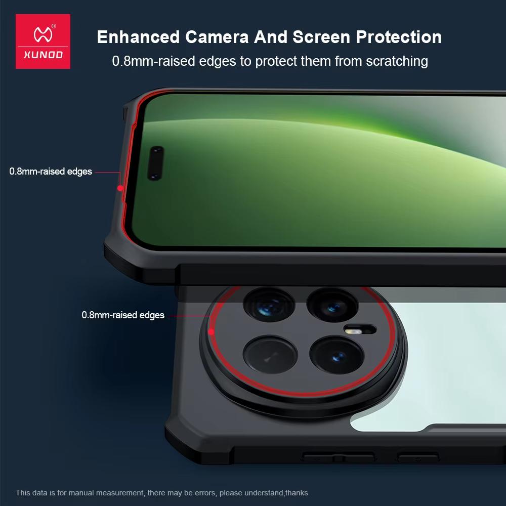 XUNDD For Huawei Honor Magic8 Magic 8 Pro Case Luxury Casing Airbag Shockproof Bumper Protective Cases Transparent Back Cover