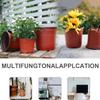 9‑15cm Plastic Flower Pot with Drainage Hole10PCS Nursery Seedling Planter Gardening Grow Pot for Home Balcony Maceta Jardineria
