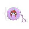 Cartoon Plush Coin Purse Girls Children Small Wallet Kid Zipper Change Money Bag Mini Headphone Key Bag Keychain Pendant Pouch