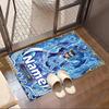 Custom Name Personalized Saint Seiya Print Carpet, Versatile Home Decor Rug, for Playroom, Apartment, Balcony, Entryway, Hallway Gift