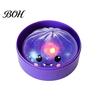 Fun Desk Toys Halloween Glitter Dumpling Squeeze Toy, Spooky Ghost Pumpkin with Steamer, Cute Calm Down Slow Rising Bun Fidget Toy LED Light