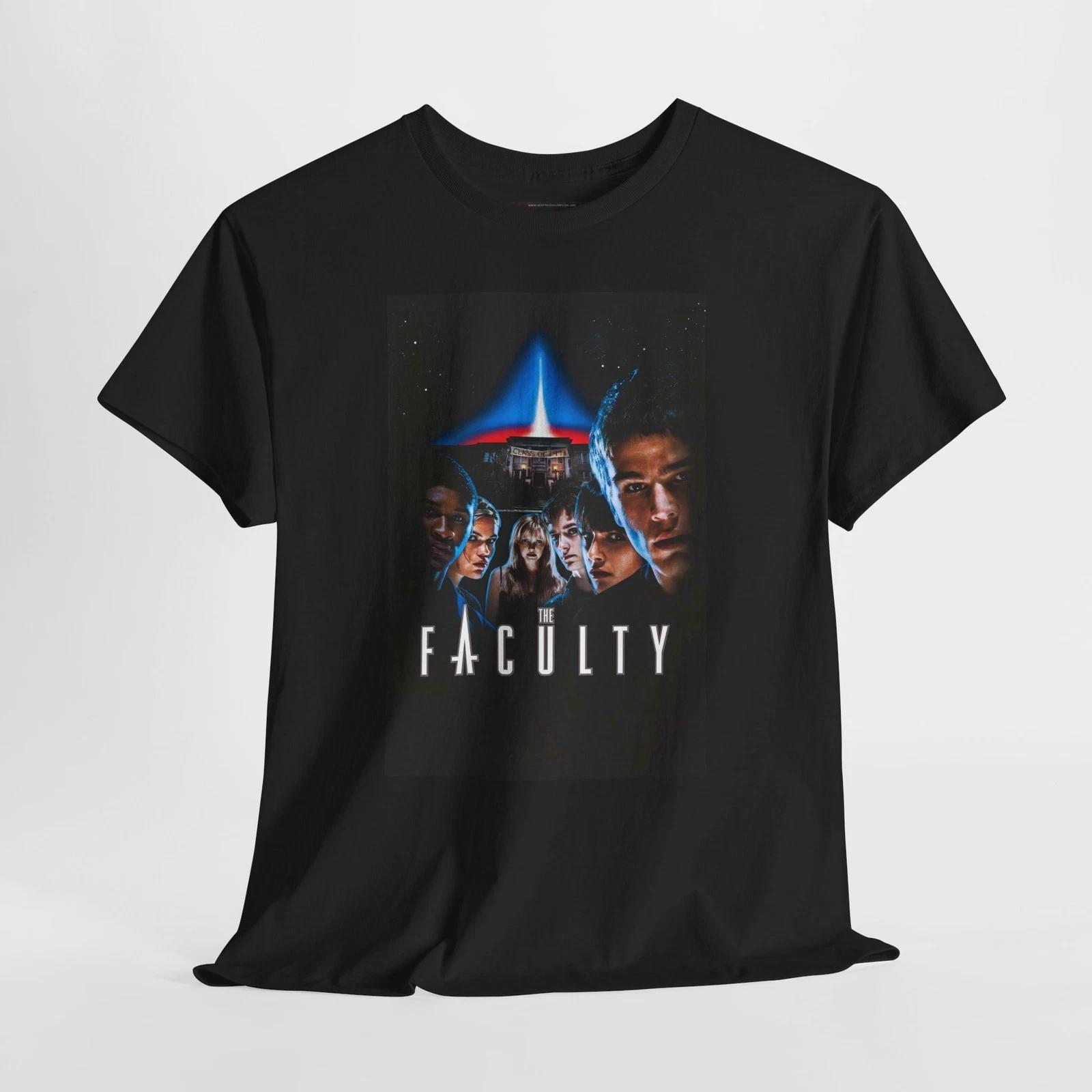 The Faculty 1998 Retro Movie Poster Horror Unisex Graphic T-Shirt S