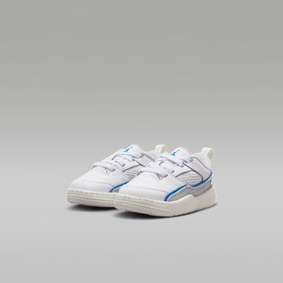 Jordan Flight Court White Photo Blue (TD)