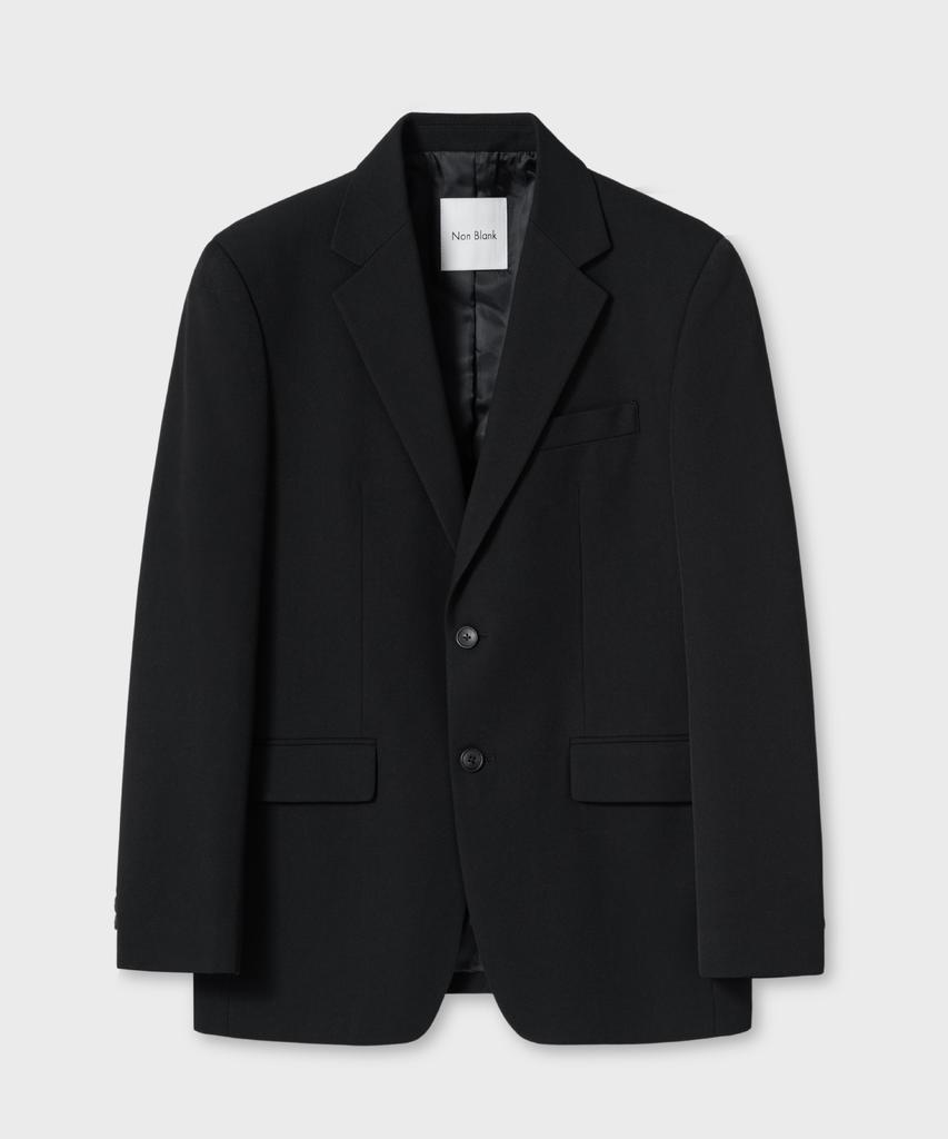 Nonblank Semi-Oversized Fit Blazer_Black