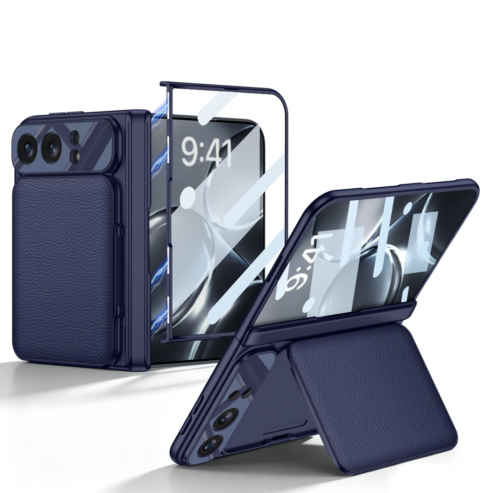 Priekš iPhone Duo Case Ādas Flip