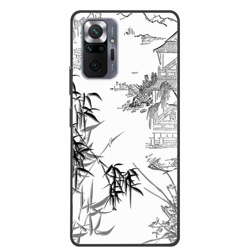 Phone Case for Redmi Note 10 Pro 3D Blossom Emboss Back Cover for Xiaomi Redmi Note 10S 10 4G 5G Silicone Soft Floral Capa Shell