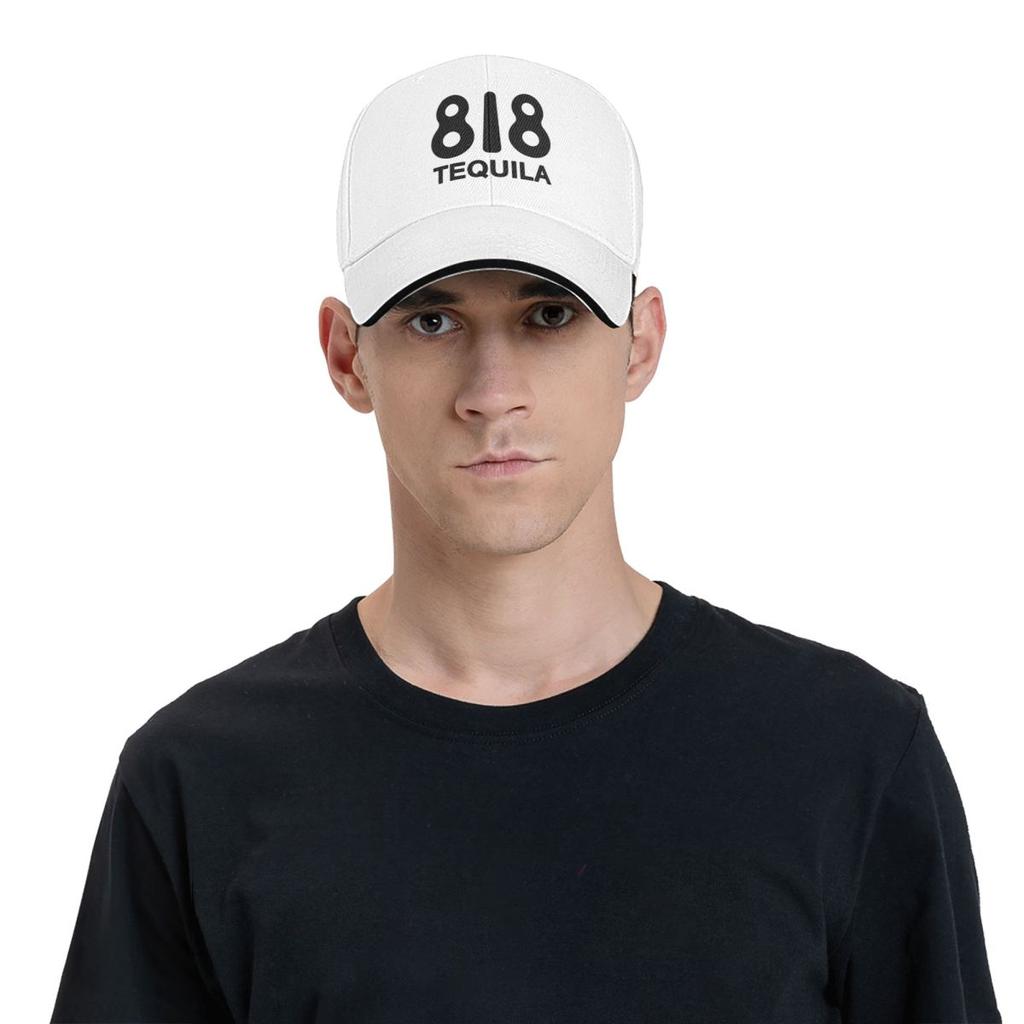 818 Merch 818 Tequila Logo Baseball Caps Snapback Fashion Baseball Hats Breathable Casual Casquette Outdoor Unisex