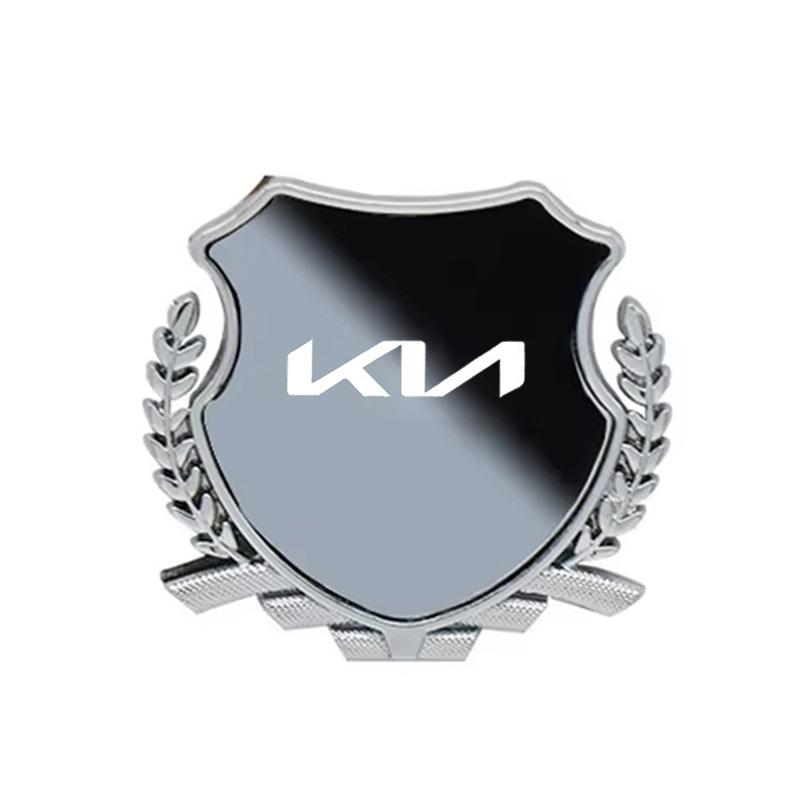 

For Kia Sportage Morning Ceed Picanto Rio ProCeed Niro Stonic Optima Metal Car Sticker Mai Sui Side Logo Window Body Car Logo
