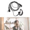 Durable 2 PIN Earhook Headset with Microphone Reliable Transmission & Ergonomic Design for ICV8 V80 V80E V82 V85 F4026