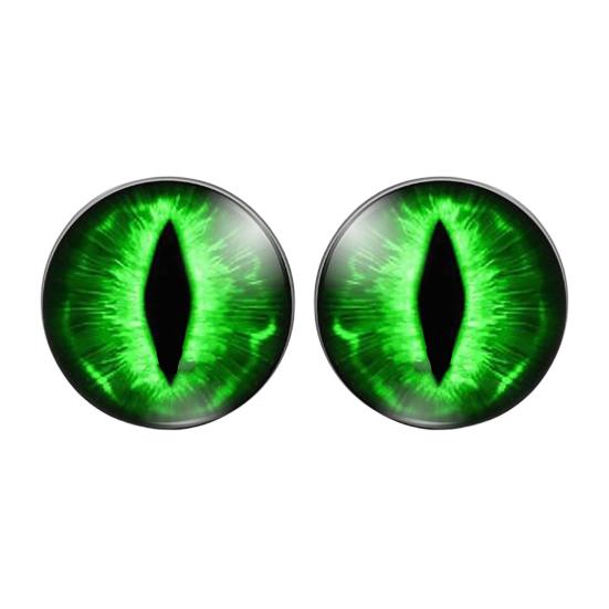 

1 Pair Beast Eyes Headlight Sticker Waterproof PVC Car Sticker Waterproof PVC Car Light Decal Stickers Easy Install Weatherproof Car I