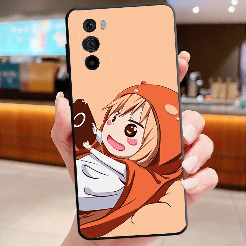 Umaru Chan Anime Phone Case For Motorola Edge 60 50 40 Pro 60 50 40 30 Ultra Neo Fusion Moto G Play G Stylus G Carcasas