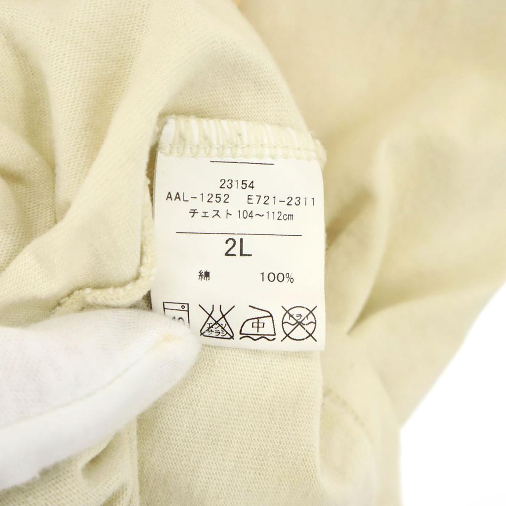 ALPHA INDUSTRIES INC T-shirt a maniche corte stampata 2L gialla da uomo Usata