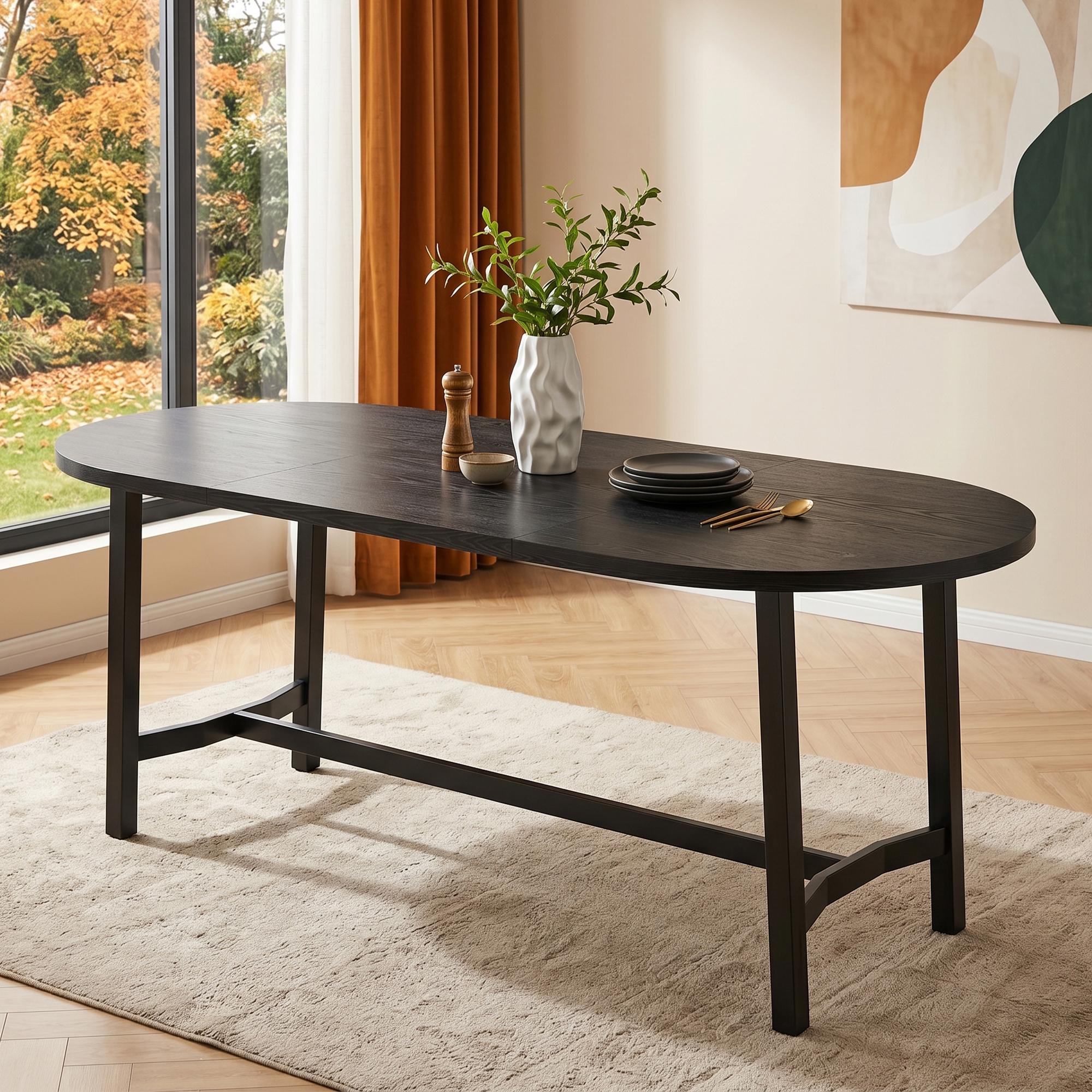 Dining Table 180*80*75cm, suitable for 6-8