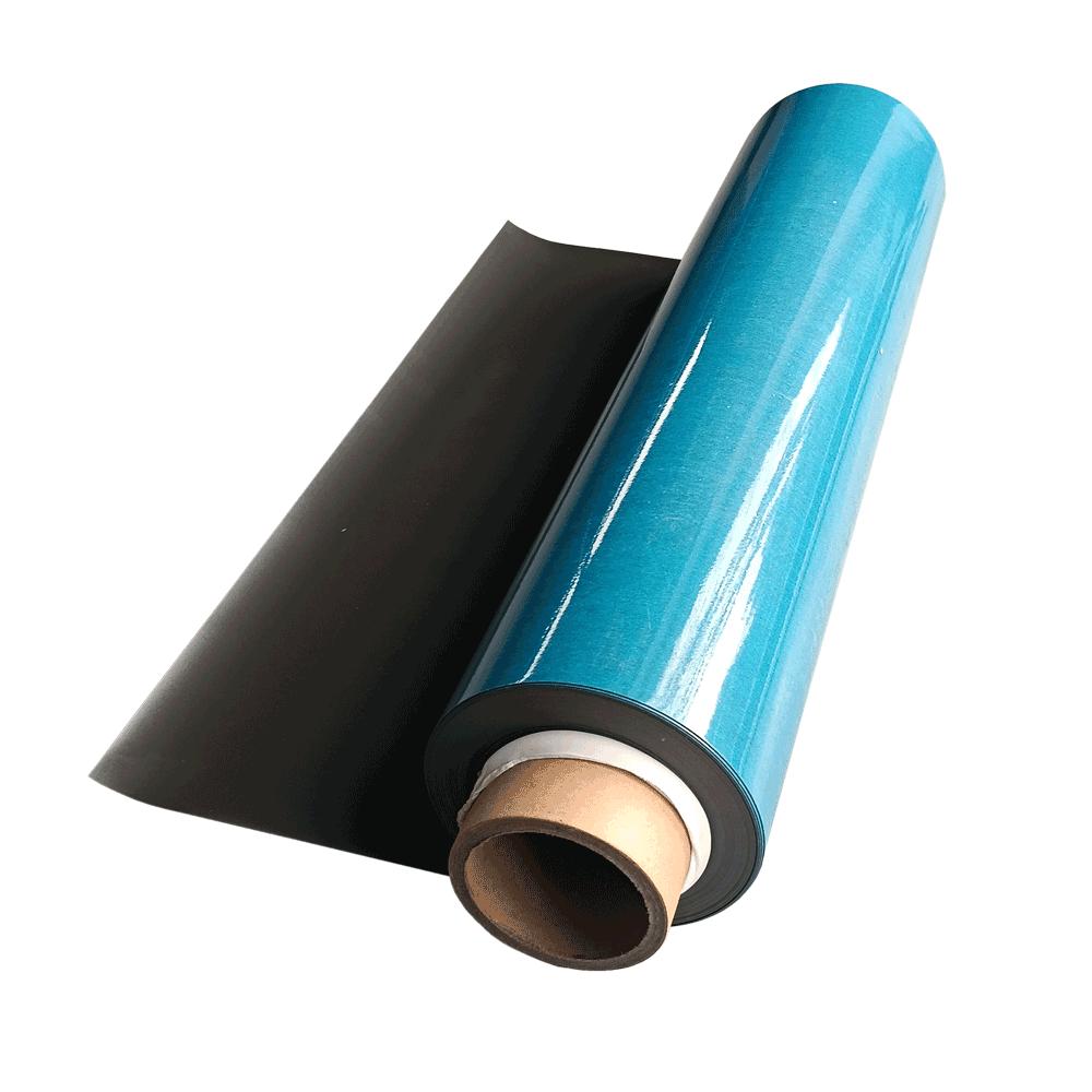 Ferromagnetic foil 610x1000mm, 0.5mm thick, with strong adhesive