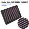 High Flow Air Cleaner Element Air Filter For Kawasaki Ninja 250R Ninja 300 Z250 Z300 ER EX 250 /300 2008-2017 Ref.OE 11013-0020