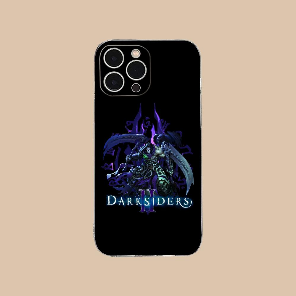 Game Darksiders Mobile Phone Case for iPhone 17 16 15 14 13 12 11 X XR XS Air Pro Max Plus Mini Clear Colorful Cover Cover