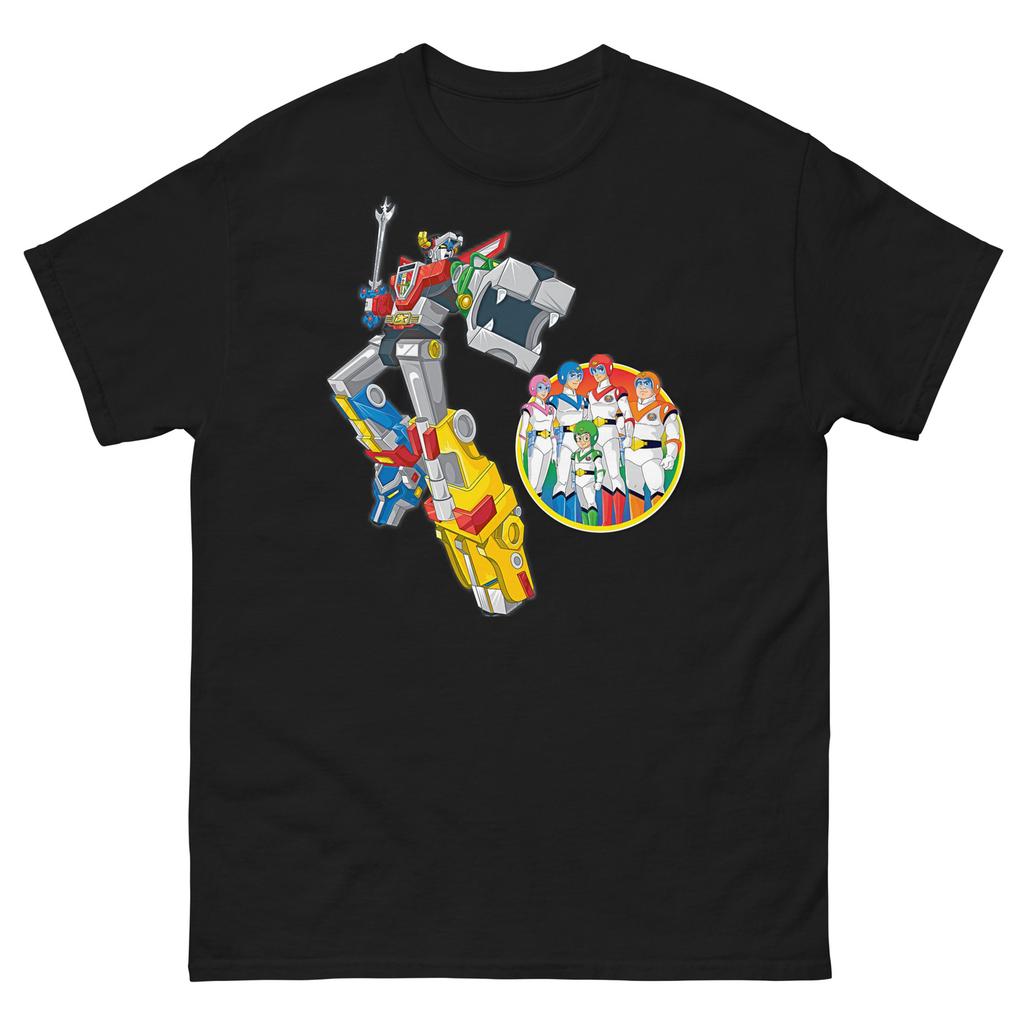 Custom Voltron Tee, Classic Cartoon, Voltron Defender of the Universe T-Shirt Mens Womens Tees Top