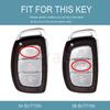 Auto Tpu Shell Fob Car Key Case Cover For Hyundai Tucson Sonata Fe Creta Ix25 Ix35 Ix45 Solaris Elantra Accent I10 I20 I30 I40