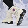 High Quality Winter Women Boots Warm Snow Boots Plush Lace-up Non Slip Comfortable Ankle Boots Outdoor Waterproof Hiking Boots