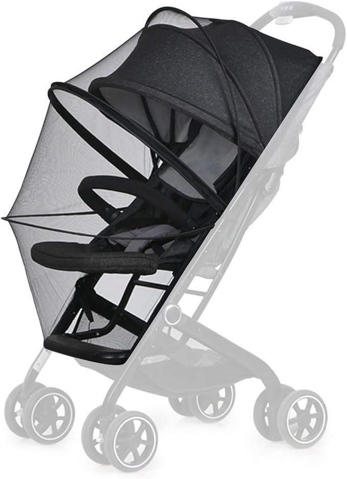 Universal Full-Cover Baby Stroller Mosquito Net with UV Protection