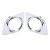 Pair of Fog Light Bezel Cover ABS Chrome 521270T010 Fog Light Molding Trim for Venza AV10