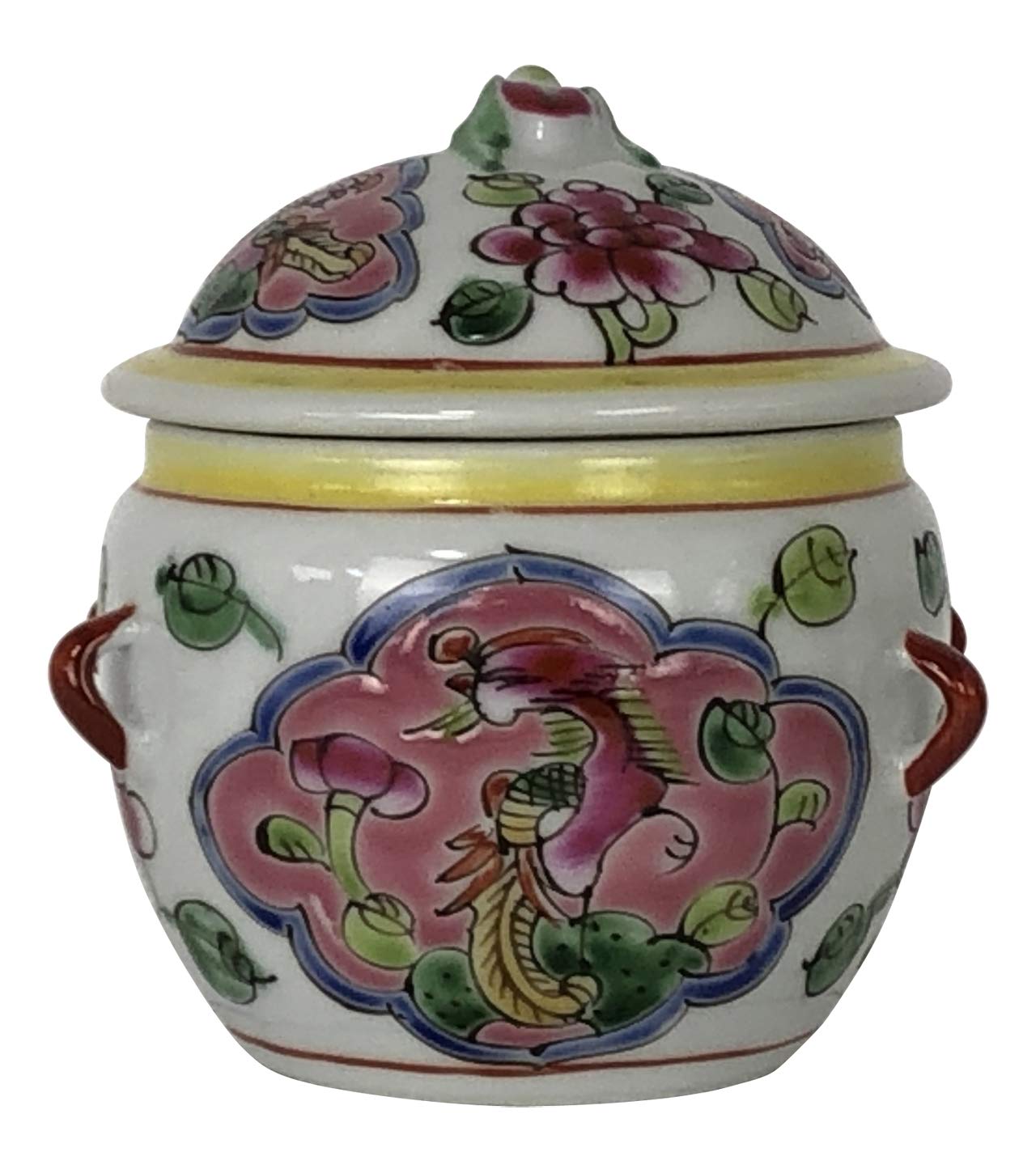

Peranakan Kam Chan Pot (M) (White)