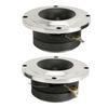 2Pcs 150W Car Tweeter Speaker High Sensitivity High Frequency Response Car Loudspeaker Replacement