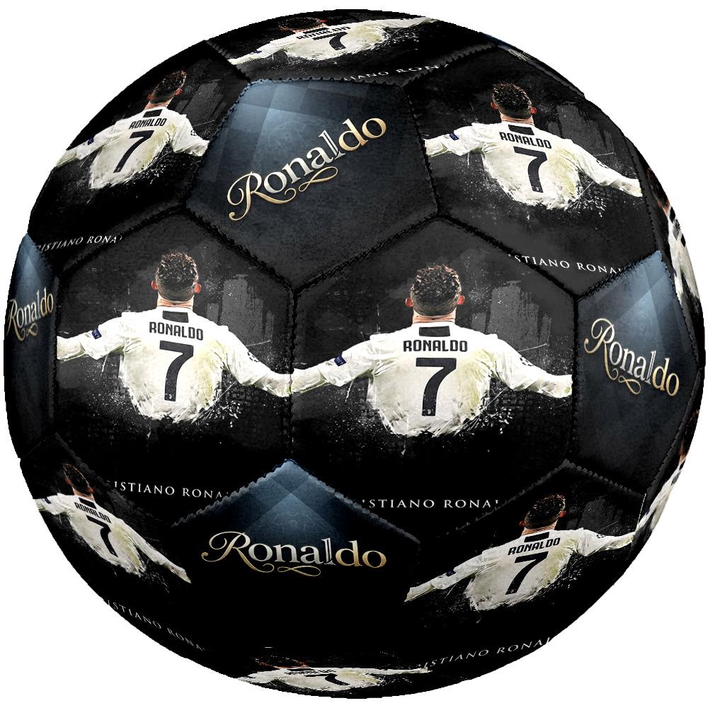 Ronaldo's Golden Legend: Ronaldo's Legacy Size 5 Football Machine Sewn Indoor/Outdoor Training and Matches Surprise Collection Gift