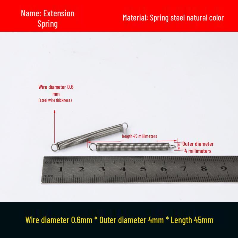 Stainless Steel Spring Hook for Microwave Oven Handle, Wire Diameter 0.6/0.7