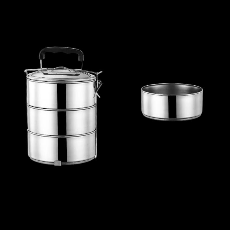 Debo Outdoor 3-Layer Stainless Steel Lunch Carrier