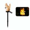 Waterproof Solar Animal Lamp Cute Rabbit Squirrel Lawn Light Outdoor Solar Light  Garden Lawn