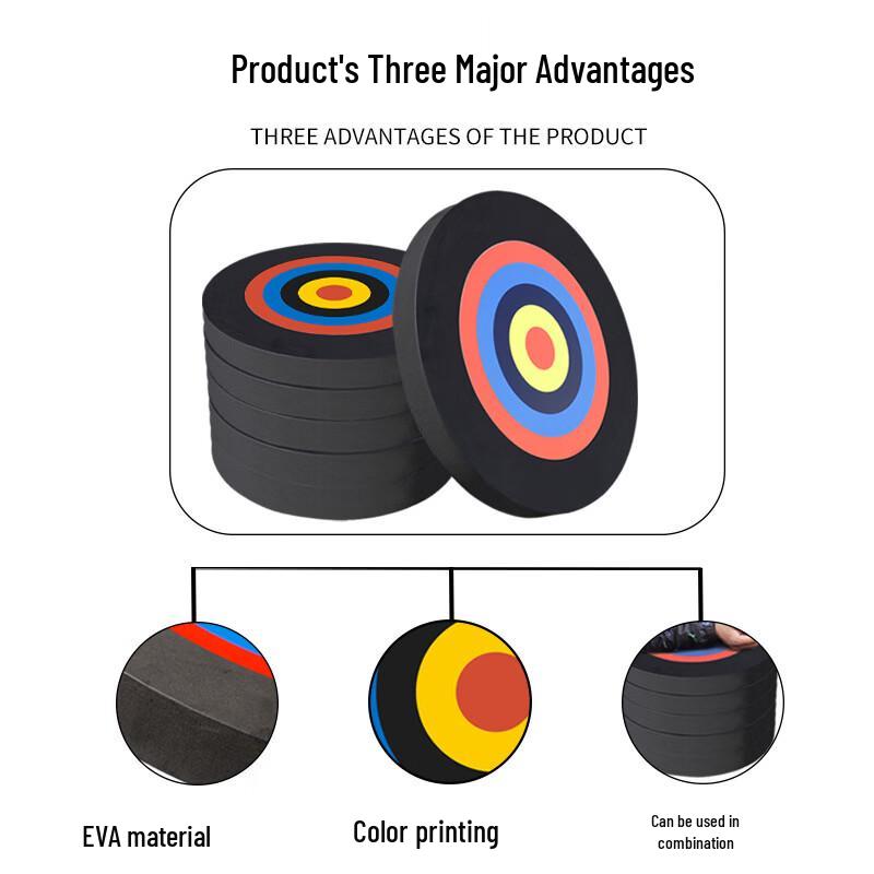 Li Zijian EVA Mobile Round Archery Target