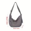 Elegant|Lightweight Lightweight, Elegant Women’s Nylon Crossbody Bag | Large Capacity, Adjustable & Foldable Strap