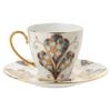 Noritake Coffee Cup Homage Fine Porcelain & Saucer, 160cc, Collection, (Premium White), T2403/H-771
