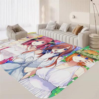 Cartoon Quintessential Quintuplets Room Mats Anti-slip Absorb Water Long Strip Cushion Bedroon Mat Household Carpets