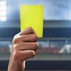 Yellow Card Football Referee Cards PVC Soccer Referee Red Yellow Card  Training