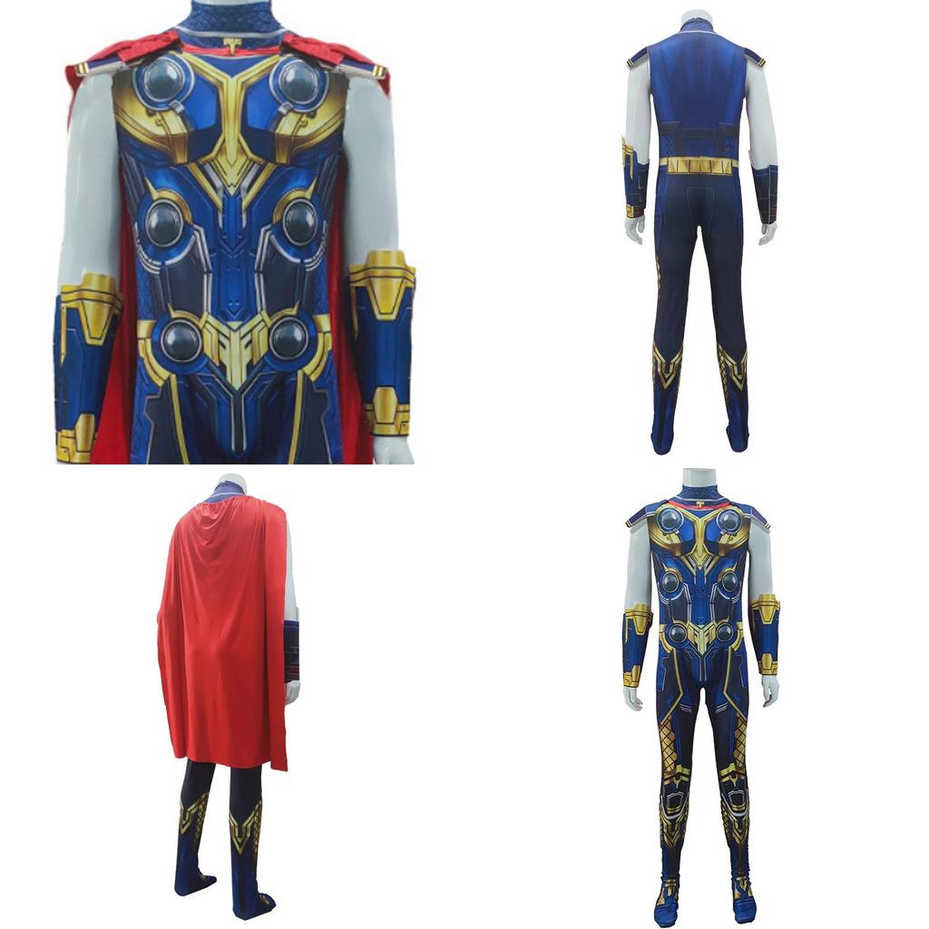 Kostium Cosplay Love And Thunder Thor Odinson Dla Dzieci i Dorosłych Idealny na Halloween i Karnawał