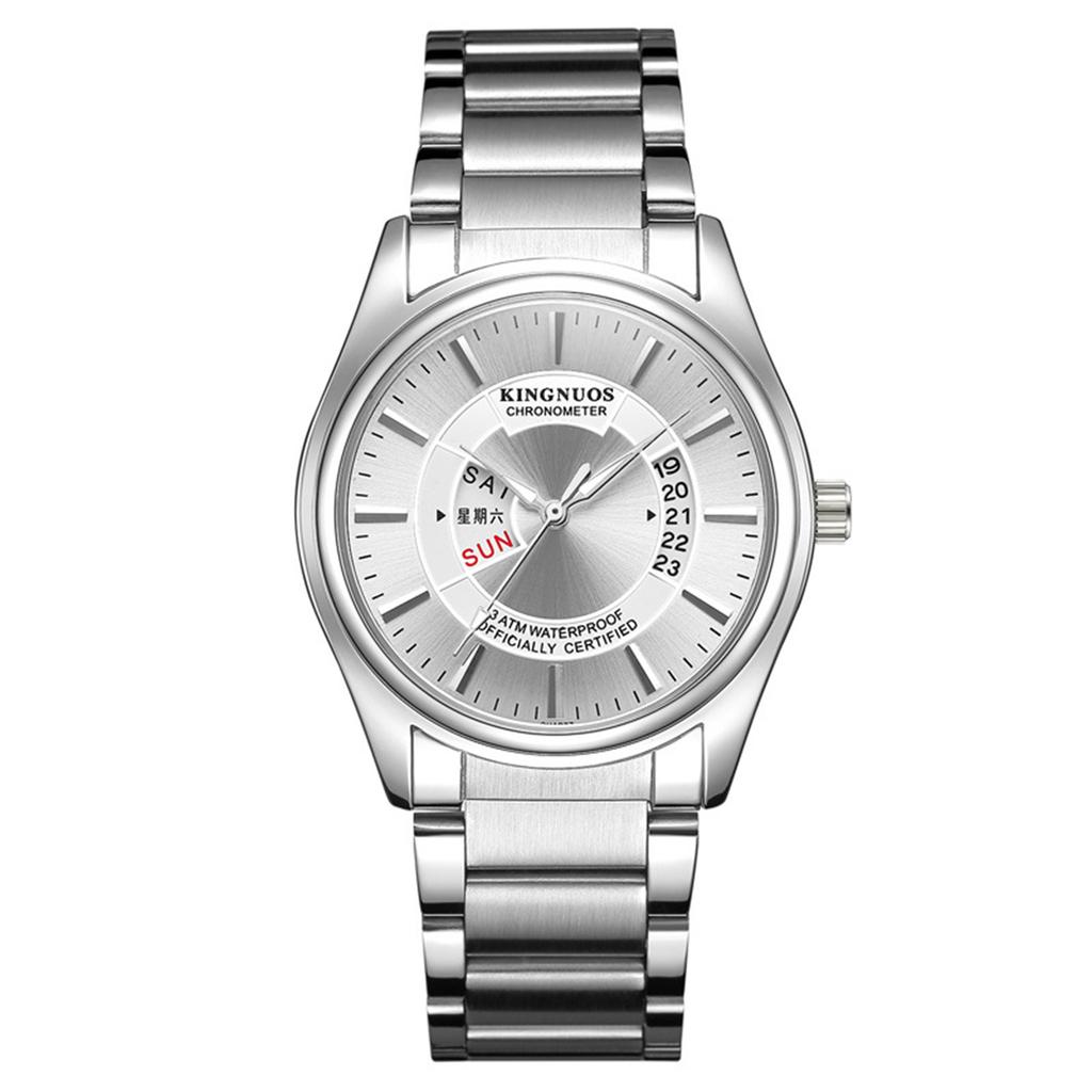 Men's Luminous Running Alarm Clock Watch