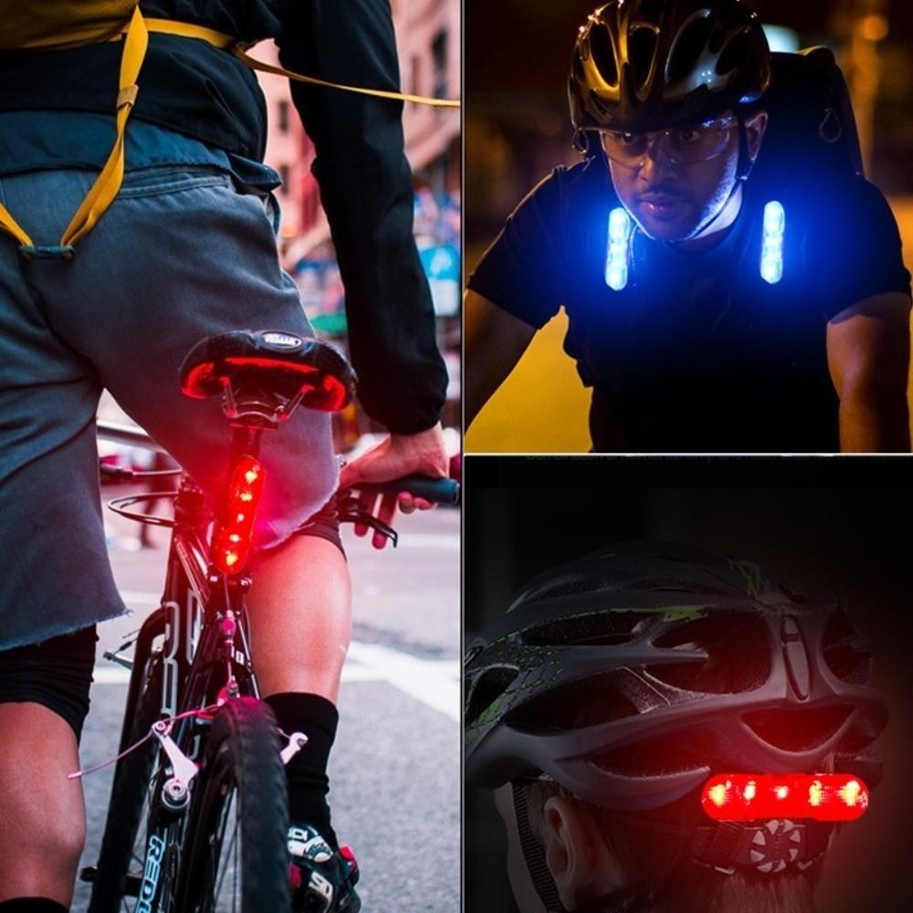 Waterproof Charging Flashing Lights Portable Bicycle Road Night Cycling Equipment  Road Riding