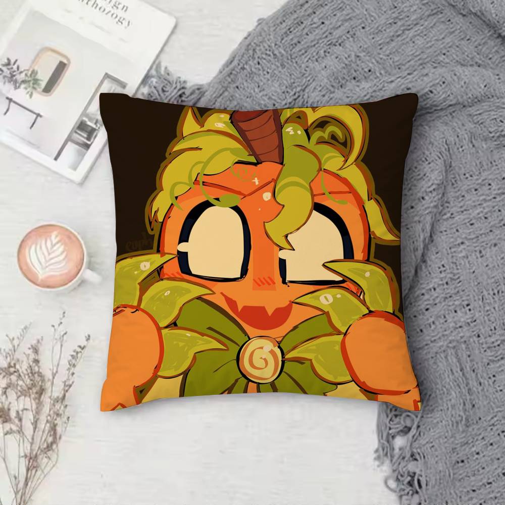 G-Gourdy D-Dandys W-World Pillow Case Pattern Printed Pillowcase For Living Room Sofa Cushion Cover