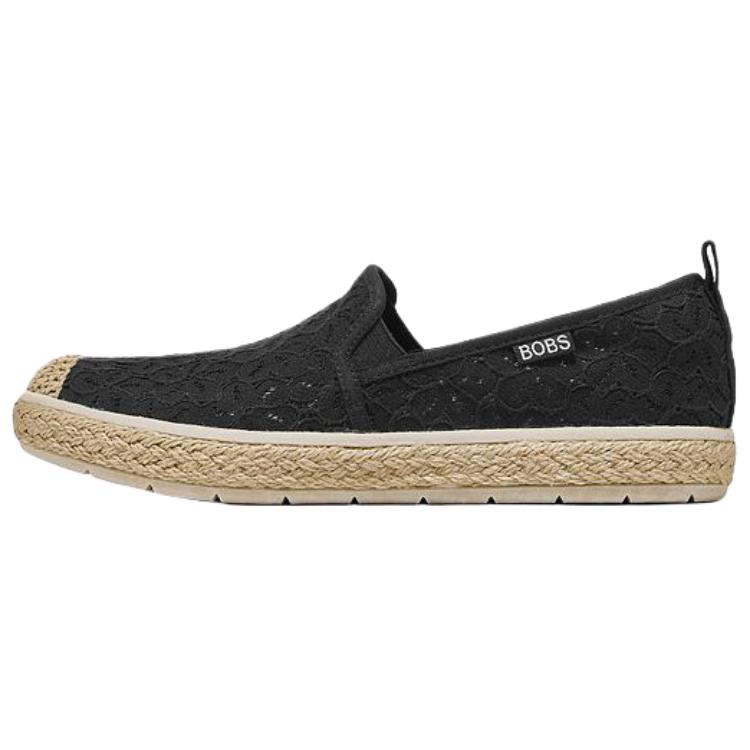 Skechers BOBS Soft And Comfortable Mary Jane Shoes Women shoes Black 114046-BLK 37.5